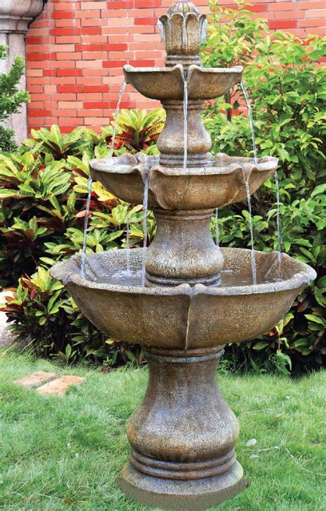 large  tier classic fountain garden water features depot
