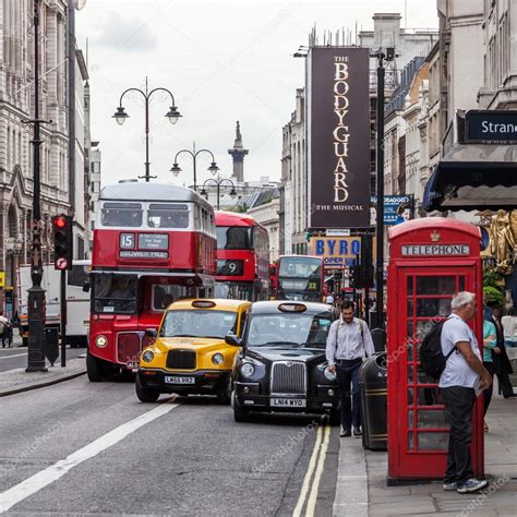 typical street scene   city  london uk stock editorial photo  madrabothair