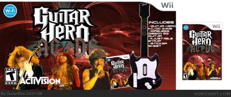 Guitar Hero Ac Dc Wii Box Art Cover By Guitarman