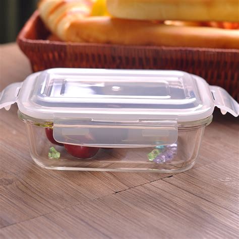 Different Sizes Glass Food Storage Containers Glass