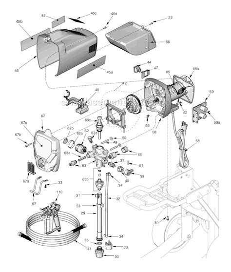 graco magnum lts  parts diagram wiring diagram pictures