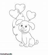 Balloons Coloringpages sketch template