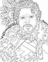 Coloring Thrones Game Pages Book Adult sketch template