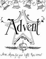 Advent Coloring Pages Wreath Printable Christmas Worksheets Print Calendar Kids Sunday Sheets Sheet Christian Book Season Candles Children First Color sketch template