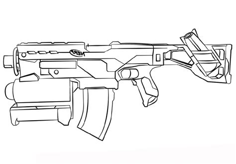 fortnite gun coloring pictures gerald johnsons coloring pages