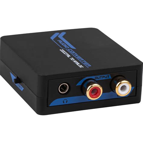 optical spdif coaxial  rca analog audio converter  mm output