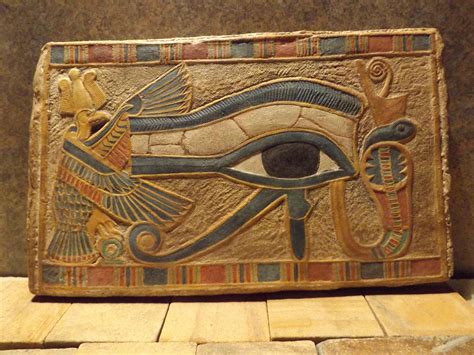 Egyptian Eye Of Horus Egyptian Painting Wall Relief