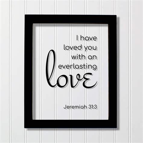 jeremiah    loved    everlasting love floating