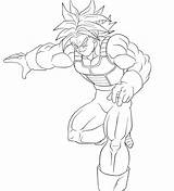 Trunks Lineart Pages Coloring Dbs Deviantart Trunk Warriors Dragon Template Line sketch template
