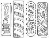 Bookmarks Coloring Bookmark Printable Library Pages Color Classroomdoodles Colouring Book School Sheets Lending Kids Template Reading Marque Templates Activities Adult sketch template