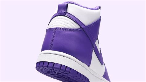 nike dunk high court purple  added     list  sole supplier
