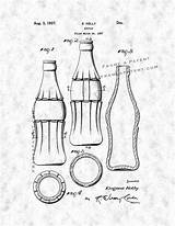 Bottle Cola Coca Drawing Soda Coke Getdrawings sketch template