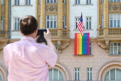 Putin Mocks U S Embassy Rainbow Flag The Moscow Times