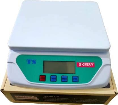 skeisy ts  electronicdigital compact weighing scale white  kg weighing scale weighing