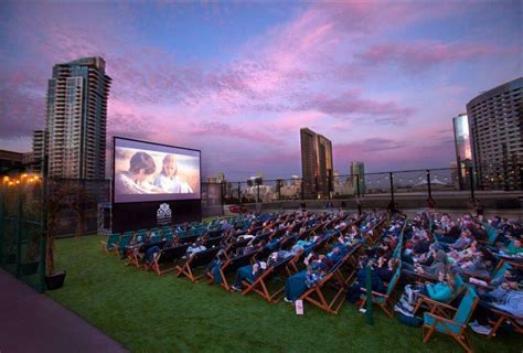 rooftop theater chain brings outdoor movies  houston