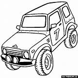 Coloring Pages Truck 4x4 Vehicle Color Para Carros Road Off Drawing Demolition Derby Colorir Trucks Desenhos Pintar Car Template Cars sketch template