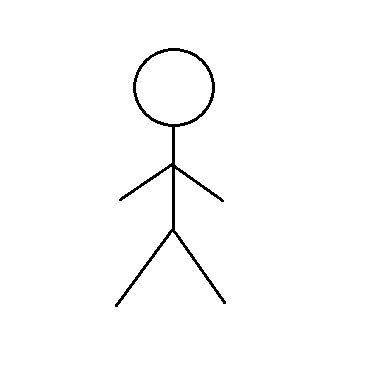 simple stick person drawing