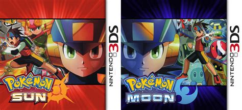 Pokemon Red Sun Blue Moon Pokemon Sun And Moon Cover