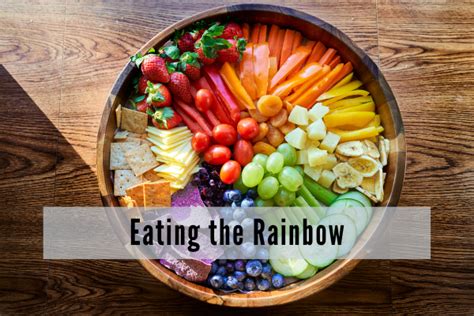 eating  rainbow  foods health stand nutrition