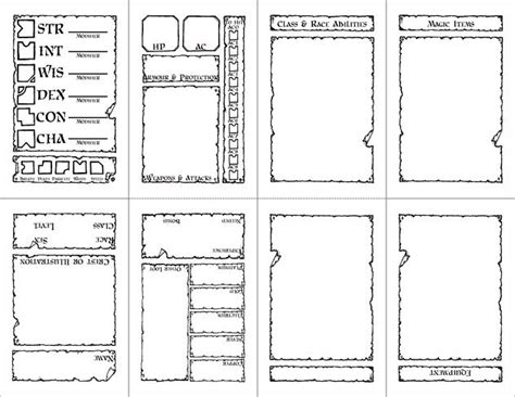 character sheets dnd character sheet character sheets rpg character