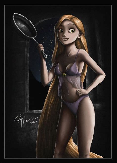 Princess Rapunzel Tangled Sexy Adult Disney