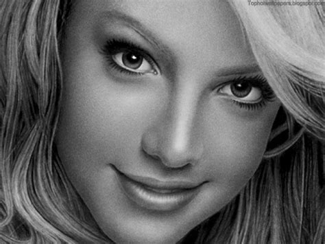hd wallpapers britney spears black and white edition