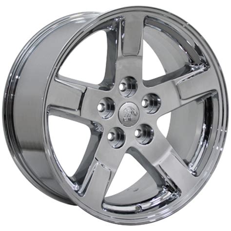 fits dodge ram  durango wheels chrome set    rims stock wheel solutions
