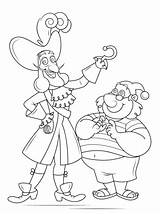 Hook Captain Coloring Smee Pages Mr Drawing Printable Pirate Pirates Jake Neverland Non sketch template