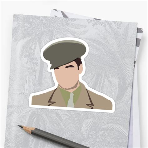 1940s bucky barnes sticker by laqvink redbubble