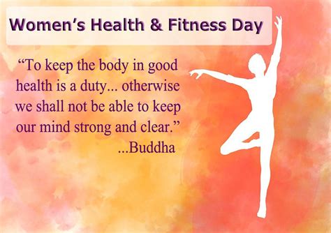 National Women’s Health And Fitness Day September 25th Health Fitness