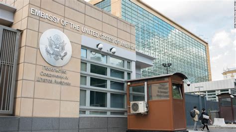 Suspected Russian Spy Caught Working Inside Us Embassy In Moscow