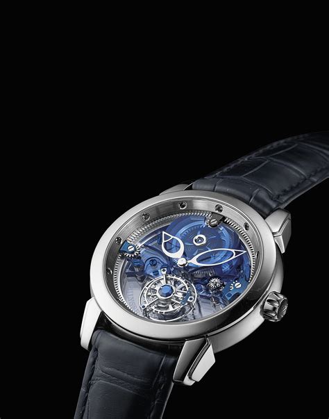 Ulysse Nardin A Fine And Rare Platinum And Sapphire Set Limited
