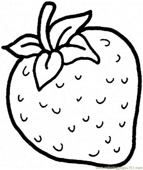 strawberry coloring pages  kids coloring home