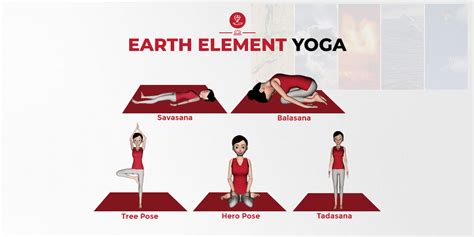 earth element yoga poses  increase  earth element