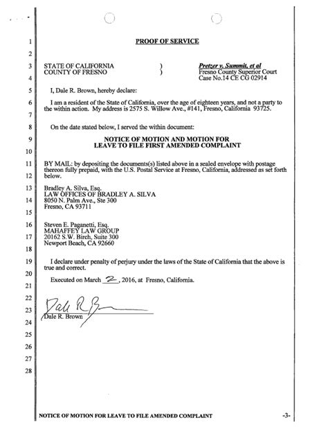 notice  motion  motion  leave  file  amended complaint