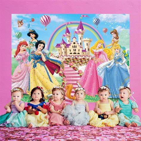 disney princess backdrop  birthday party princess backdrops disney princess backdrop