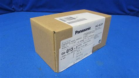 Panasonic Ag B23p De A88 Battery Charger For Dvx200 Ux180 Px270 New