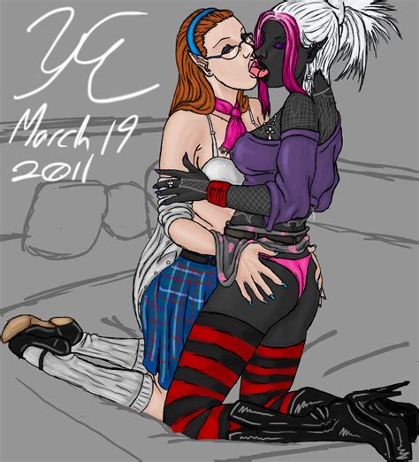 goth n geek snogs 1 5 by villainous muse hentai foundry
