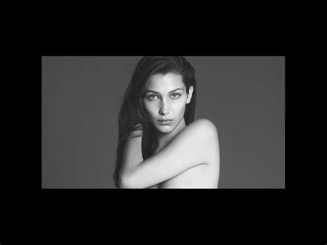bella hadid poses nude for french vogue nova 100