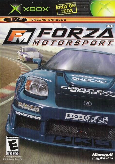 forza motorsport 2005 xbox box cover art mobygames