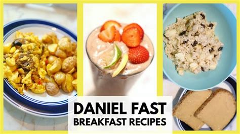 daniel fast breakfast recipes meal ideas viva recipes