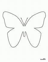 Coloring Butterfly Pages Simple Outline Easy Toddlers Butterflies Drawing Printable Kids Pdf Book Choose Board Coloringhome Comments sketch template