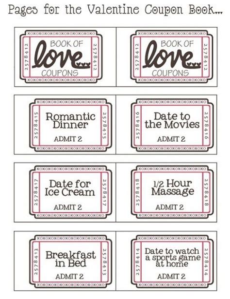 printable valentines day love coupons   mumsgather