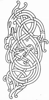 Flash Darksuntattoo Knotwork Norse Urnes Wikinger Vikings Casque Motifs Nordische Keltische Symbole Jelling Broderie Visiter Drakkar Weblobi sketch template