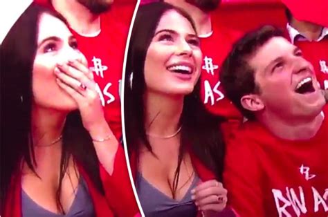 Kiss Cam Lands On Couple In Hilarious Video That Gets Very