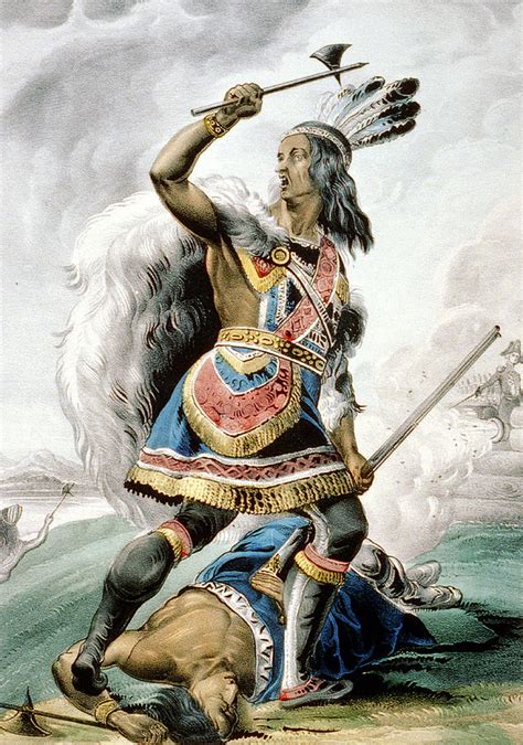 Indian Warrior Photograph By Unknown