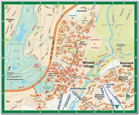 map  whistler village hotels maps resume examples rykgwn