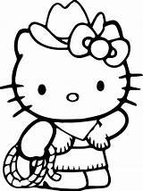 Kitty Hello Coloring Pages Color Colouring Girls sketch template