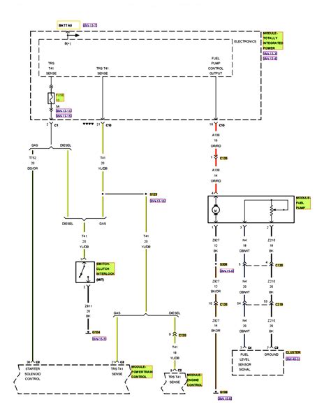 dodge ram  fuel pump wiring diagram upcolor