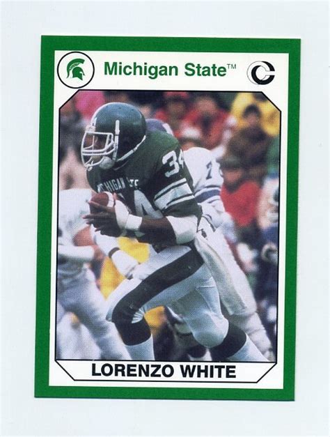 1990 91 Michigan State Collegiate Collection 200 031 Lorenzo White